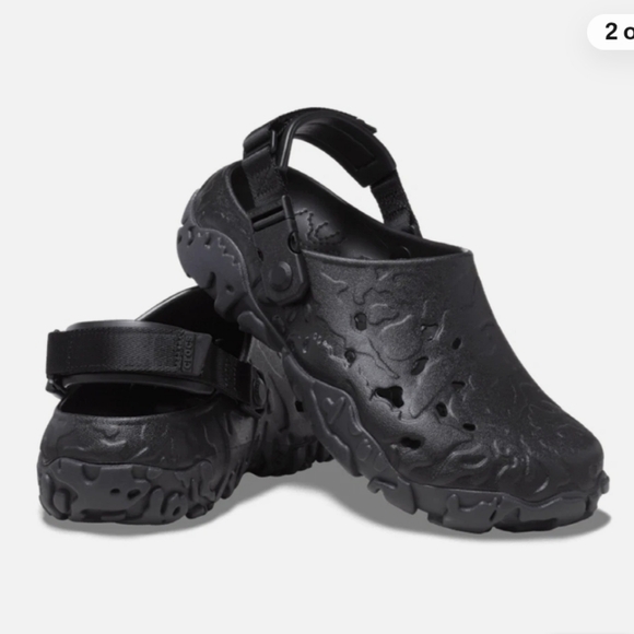 CROCS Unisex ALL-TERRAIN ATLAS CLOG 208391-060 BLACK US M 10 W 12 main image 7